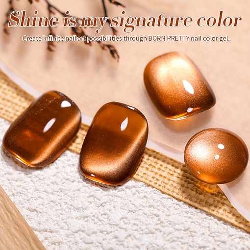 Born Pretty, Autumn Water Light Cat Magnetic Gel - магнитный гель-лак "кошачий глаз" AW02, 10 мл