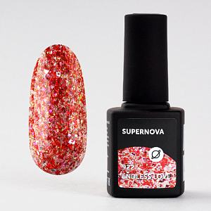 Milk, Supernova - гель-лак с частицами разноцветной фольги и потали №922, 9 мл