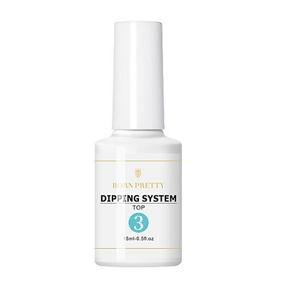 

Born Pretty, Dipping system Top - топовое покрытие (Phase3, 48534-03), 15 мл