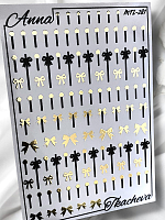 Anna Tkacheva, слайдер-дизайн MilliArt металлик MTL-281