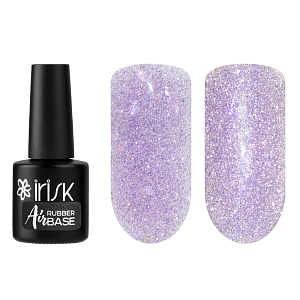 Irisk, Air Rubber Base - цветная каучуковая светоотражающая база №08 (Lavender Splash), 10 мл