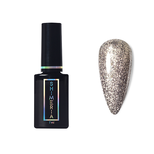 RuNail, Shimeria Lurex - гель-лак с фольгированным сиянием №10007 , 7 мл
