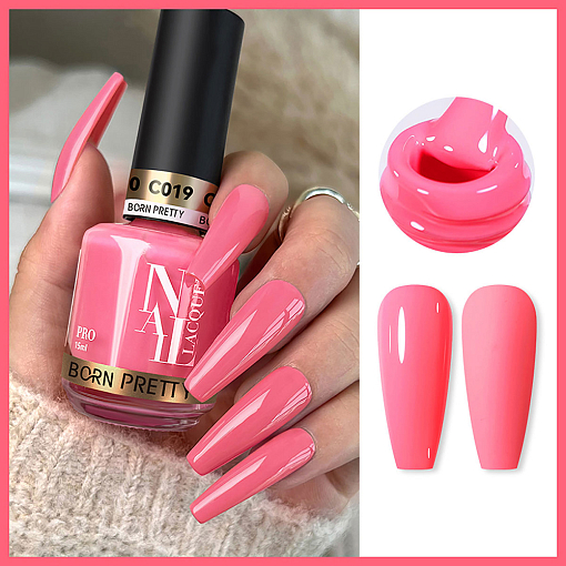 Born Pretty, PRO Regular Nail Lacquer - лак для ногтей C019, 15 мл