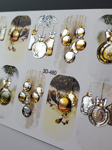 Anna Tkacheva, 3D хрустальный слайдер 3D480 (crystal)