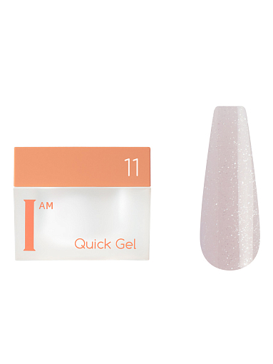 I am, набор №12 скоростной жидкий гель Quick Gel (4 оттенка по 12 мл)
