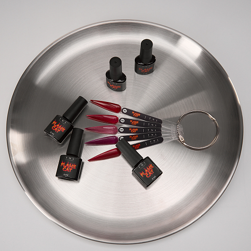 TNL, набор №238 гель-лак "корейская кошка" Flame Cat (5 оттенков по 6 мл)