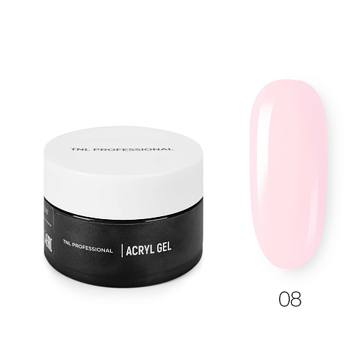 TNL, Acryl Gel - полигель камуфлирующий №08 (розовый), 50 мл