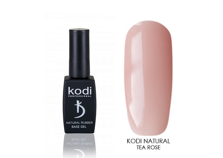 УЦЕНКА, Kodi, Natural Rubber Base - камуфлирующая база (Tea rose),12 мл