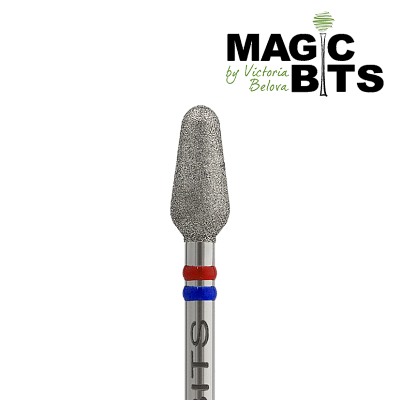 

Magic Bits, алмазная фреза бутон (4.0 мм, средне-мягкая)