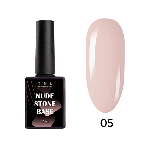 TNL, Nude Stone Base - жесткая база для гель-лака №05, 10 мл