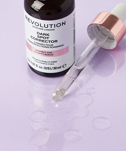 Revolution Skincare, Dark Spot Corrector - сыворотка корректирующая очищающая
