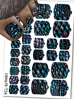 Anna Tkacheva, наклейки пленки для педикюра PR-724