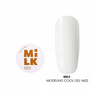 Milk, Modeling cool gel - бескислотный холодный гель для моделирования №02 (Cream), 15 гр