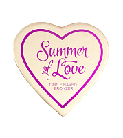 I HEART REVOLUTION, Blushing heart - бронзер "Summer of Love"
