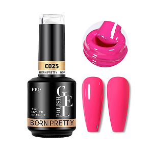 Born Pretty, PRO Gel Polish - гель-лак C025, 15 мл