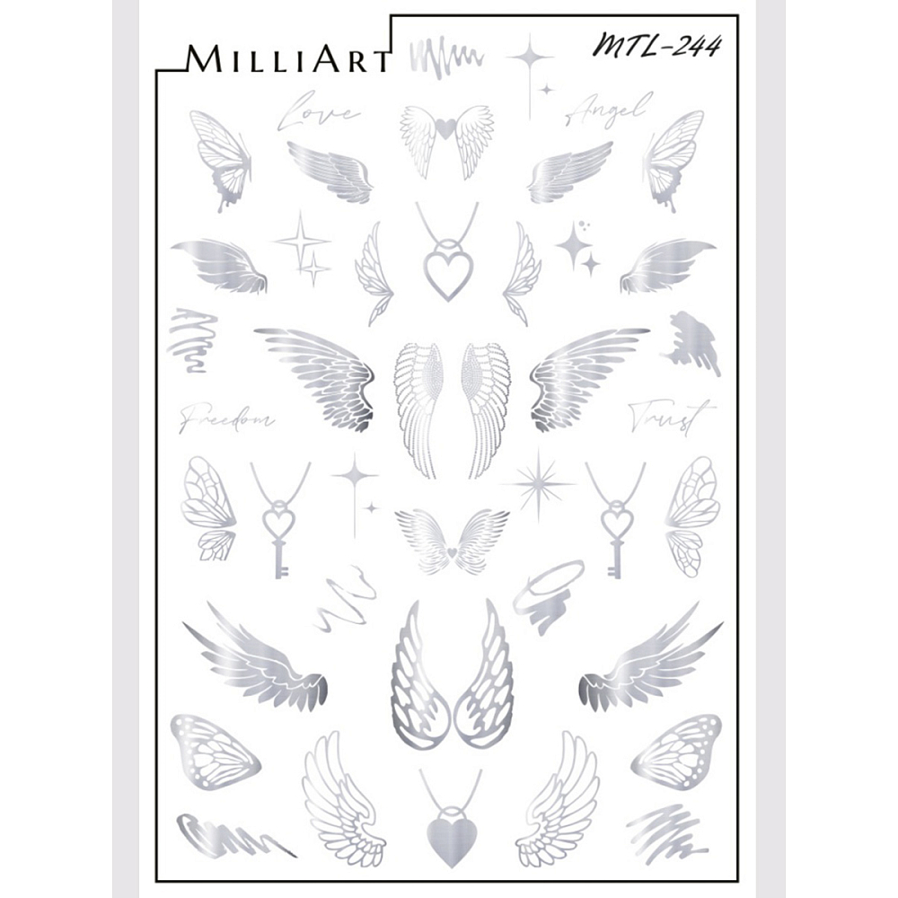 Anna Tkacheva, слайдер-дизайн MilliArt металлик MTL-244 Anna Tkacheva, слайдер-дизайн MilliArt металлик MTL-244