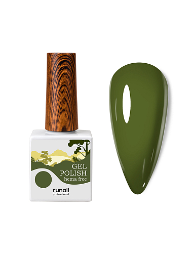 RuNail, Gel polish hema free - гипоаллергенный гель-лак №10044, 10 мл