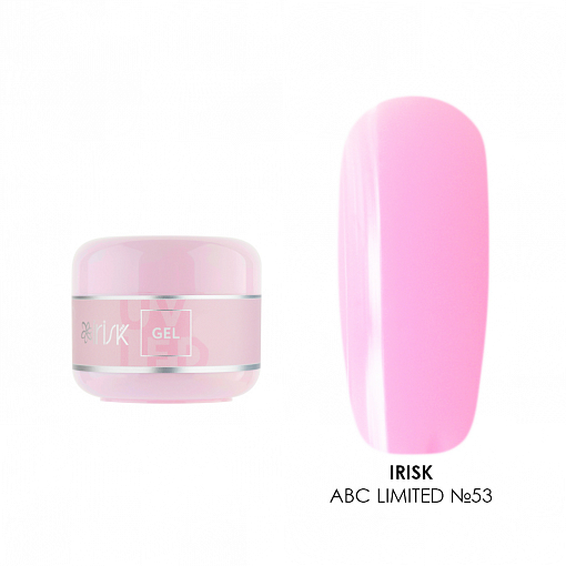 Irisk, ABC Limited collection - гель камуфлирующий №53 (Pastel Pink), 15 мл