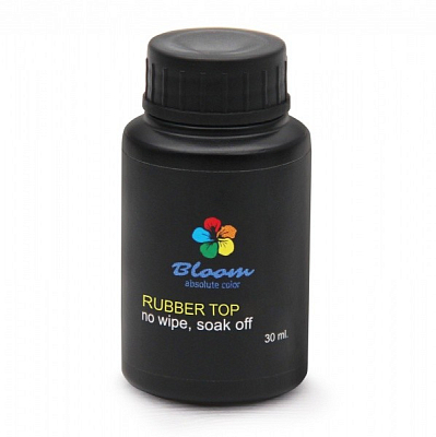 

Bloom, Absolute color - каучуковый топ для гель-лака (без л/с), 30 мл