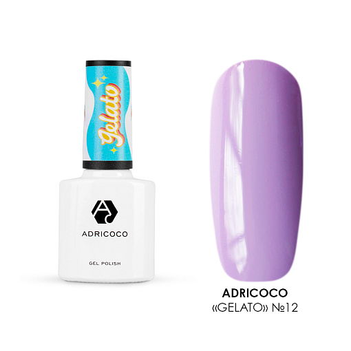 Adricoco, гель-лак Gelato №12, 8 мл