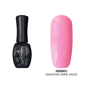 Serebro, гель-лак "Diamond Shine" (№05), 11 мл