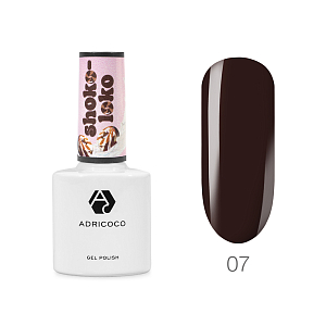 Adricoco, гель-лак "Shoko-LOKO" №07, 8 мл