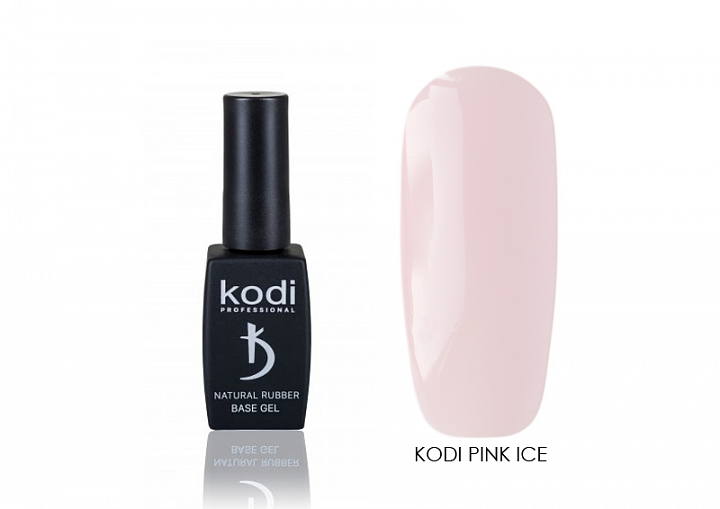 Kodi, Natural Rubber Base - камуфлирующая база (Pink ice),12 мл