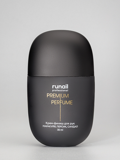 RuNail, парфюмированный крем-финиш для рук с мочевиной 10% (маракуйя, персик, сандал), 35 мл