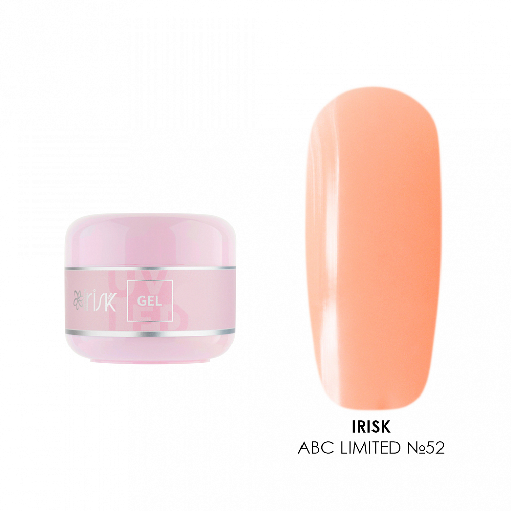 Irisk, ABC Limited collection - гель камуфлирующий №52 (Pastel Peach), 15 мл