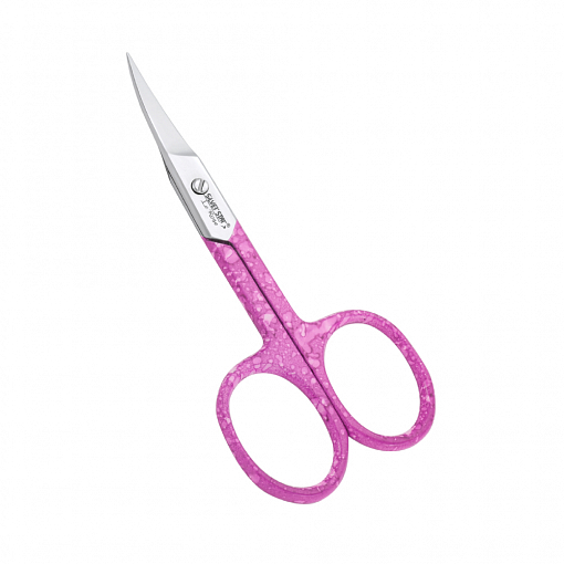 Silver Star, ножницы для ногтей НСС 2 PINK Le Rose (изогнутые лезвия, розовые)