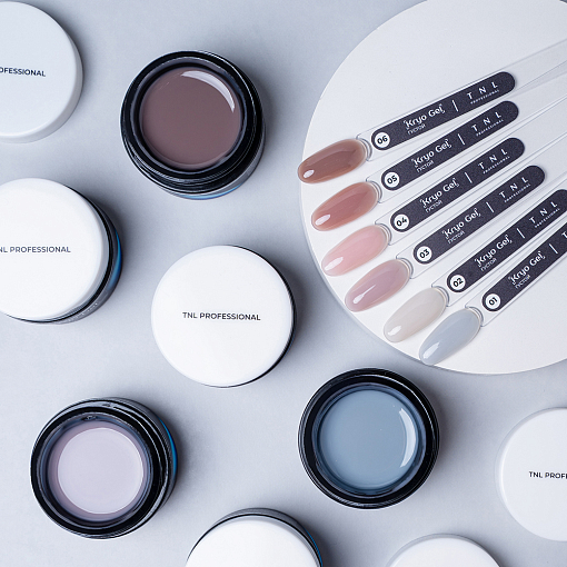 TNL, Kryo Gel - жесткий густой гель для наращивания №6 (шоколадный грильяж), 18 мл