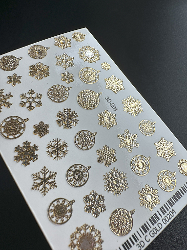 Anna Tkacheva, объемный слайдер-дизайн 3D204 (gold)