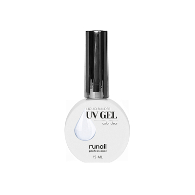 

Runail, жидкий Уф-гель (прозрачный), 15 мл