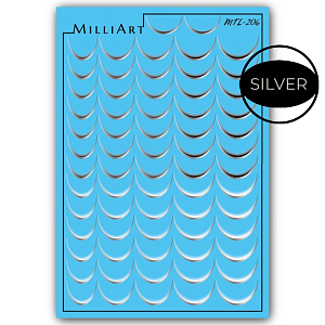 Anna Tkacheva, слайдер-дизайн MilliArt металлик MTL-206