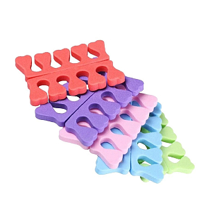 TNL, набор разделителей пальцев для педикюра (случайный цвет), 5 пар
