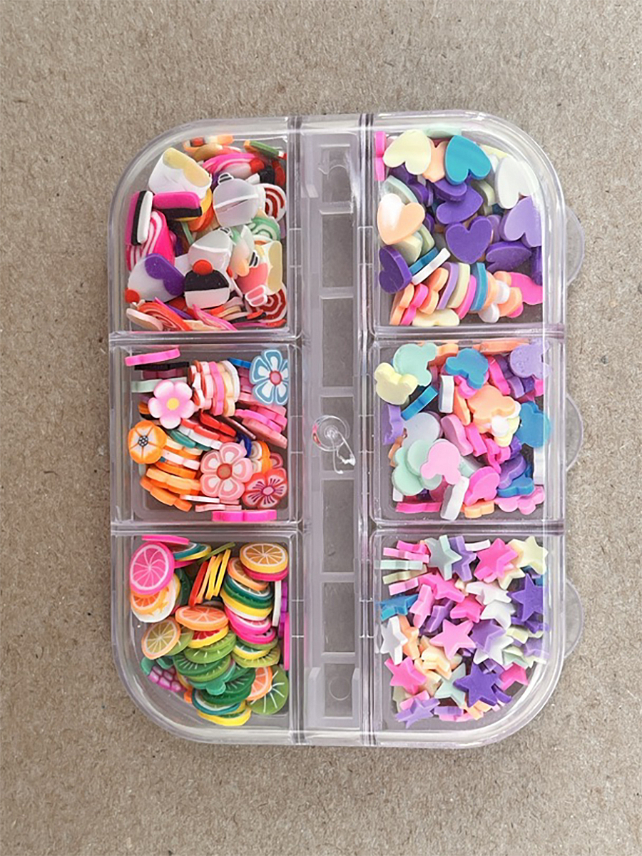 Набор объемных фигурок для маникюра