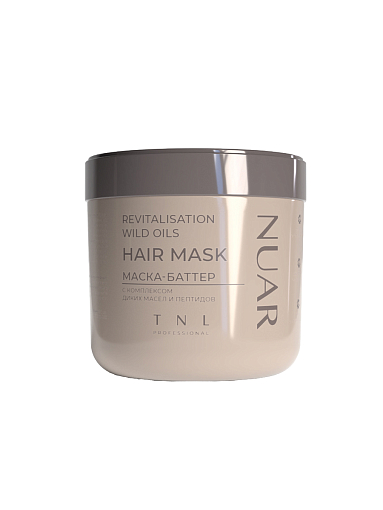 TNL, NUAR - маска-баттер для волос ревитализация с комплексом диких масел и пептидов, 300 мл