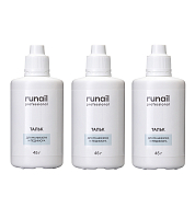 RuNail, набор тальк для маникюра и педикюра (3 шт по 45 гр)