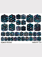 Anna Tkacheva, наклейки пленки для педикюра PR-724