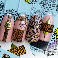 Fashion Nails, слайдер-дизайн "Metallic" №240