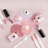 Adricoco, Adry Nude Base - жесткая база для гель-лака с шиммером №08, 8 мл