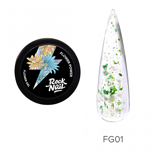 RockNail, гель для наращивания Flower Power №FG01, 10 мл