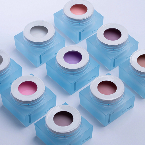 I am, Ice Gel - гель холодный для наращивания ногтей (Ice Gel color), 12 мл