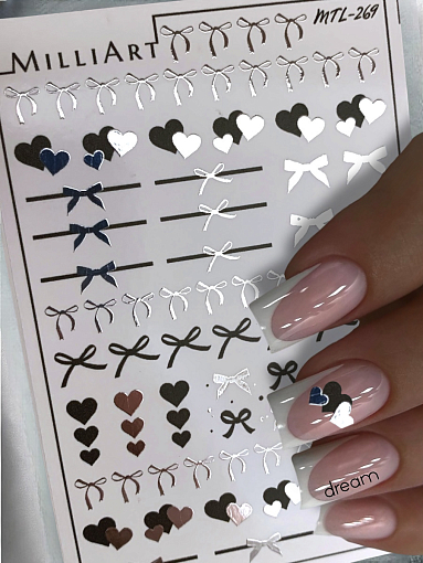 Anna Tkacheva, слайдер-дизайн MilliArt металлик MTL-269 Anna Tkacheva, слайдер-дизайн MilliArt металлик MTL-269