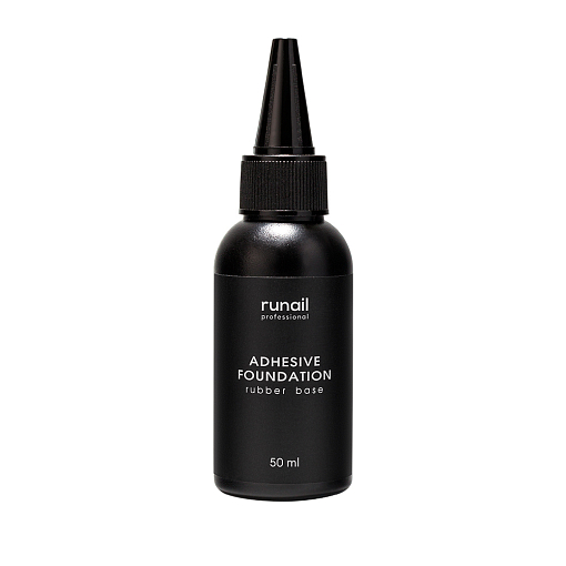RuNail, Adhesive Foundation - универсальная каучуковая база для гель-лака №9841, 50 мл