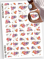 Anna Tkacheva, наклейки пленки для педикюра PR-781