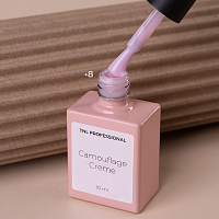 TNL, гель-лак Camouflage Creme №08 (Сливовое мороженое), 10 мл
