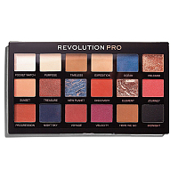 Makeup Revolution Pro, Regeneration Palette - палетка теней (Trends Azure)