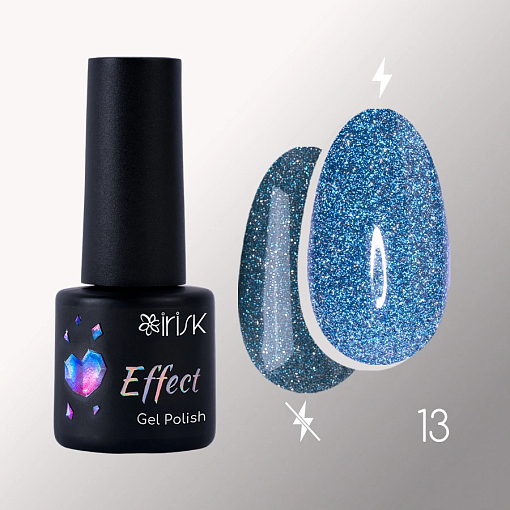 Irisk, Effect Gel Polish Reflective - светоотражающий гель-лак с эффектом №13, 5 мл