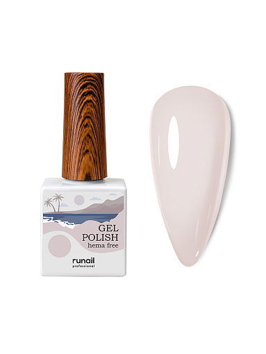 RuNail, Gel polish hema free - гипоаллергенный гель-лак №10040, 10 мл